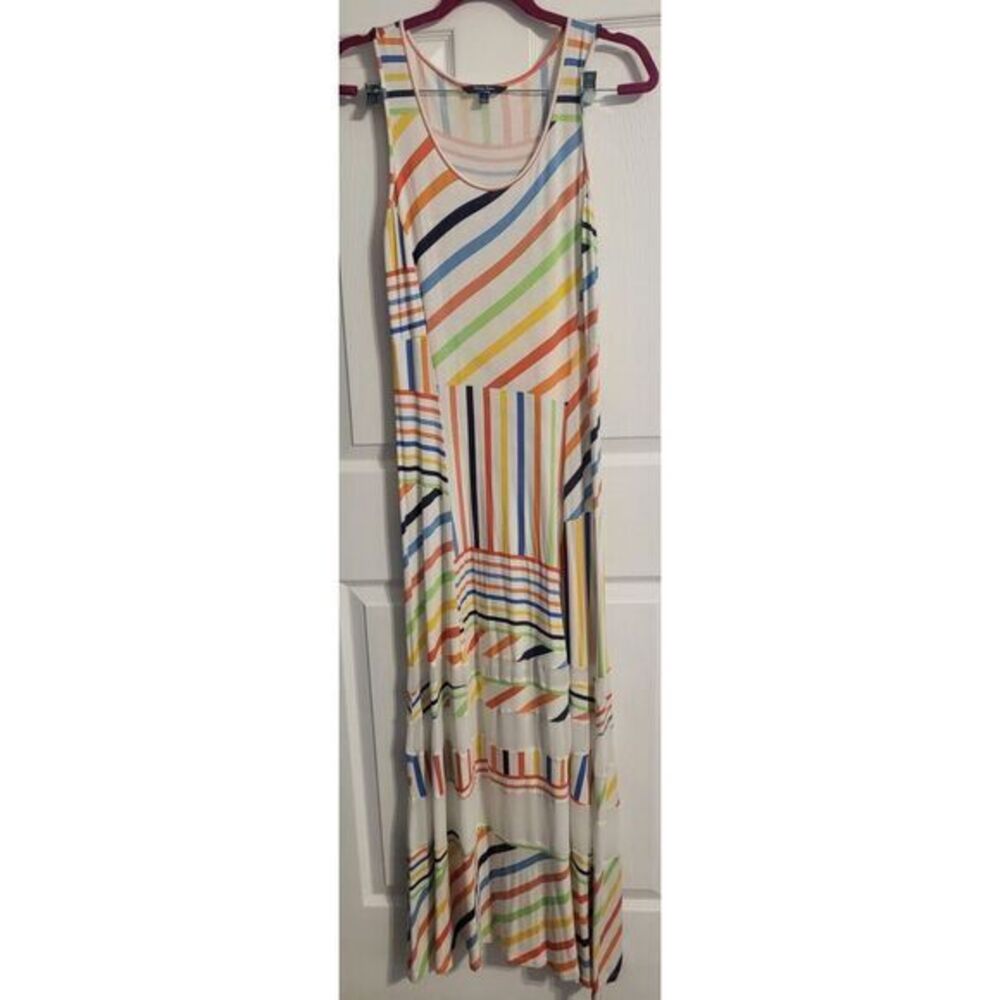 Peter Som Multicolor Striped Maxi Dress - Picture 11 of 11